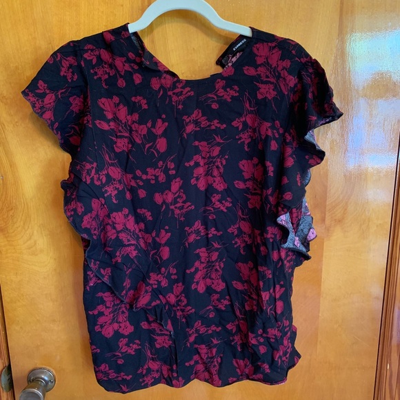 Express Ruffle Top - Picture 1 of 6
